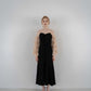 sheer tulle sleeve dress