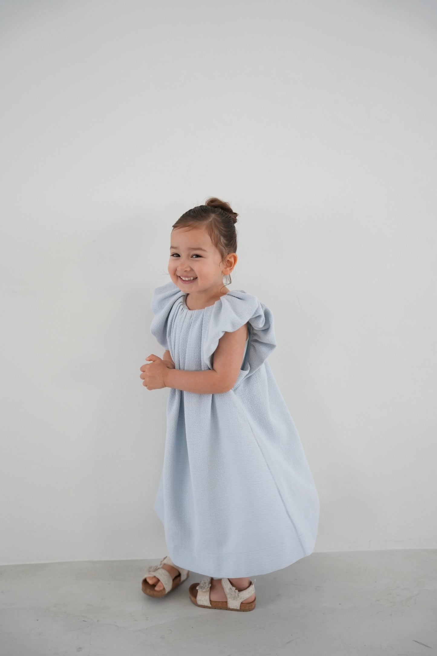 ［kids］drape one-piece