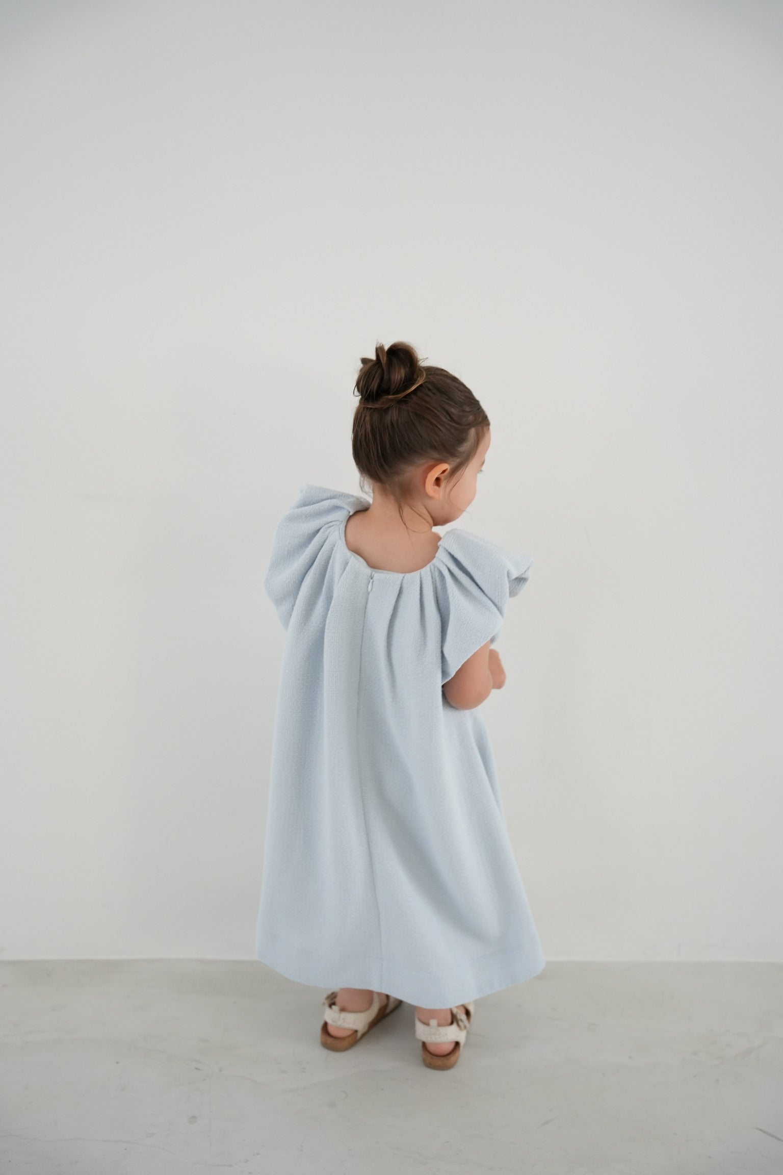 kids］drape one-piece – Acka online store