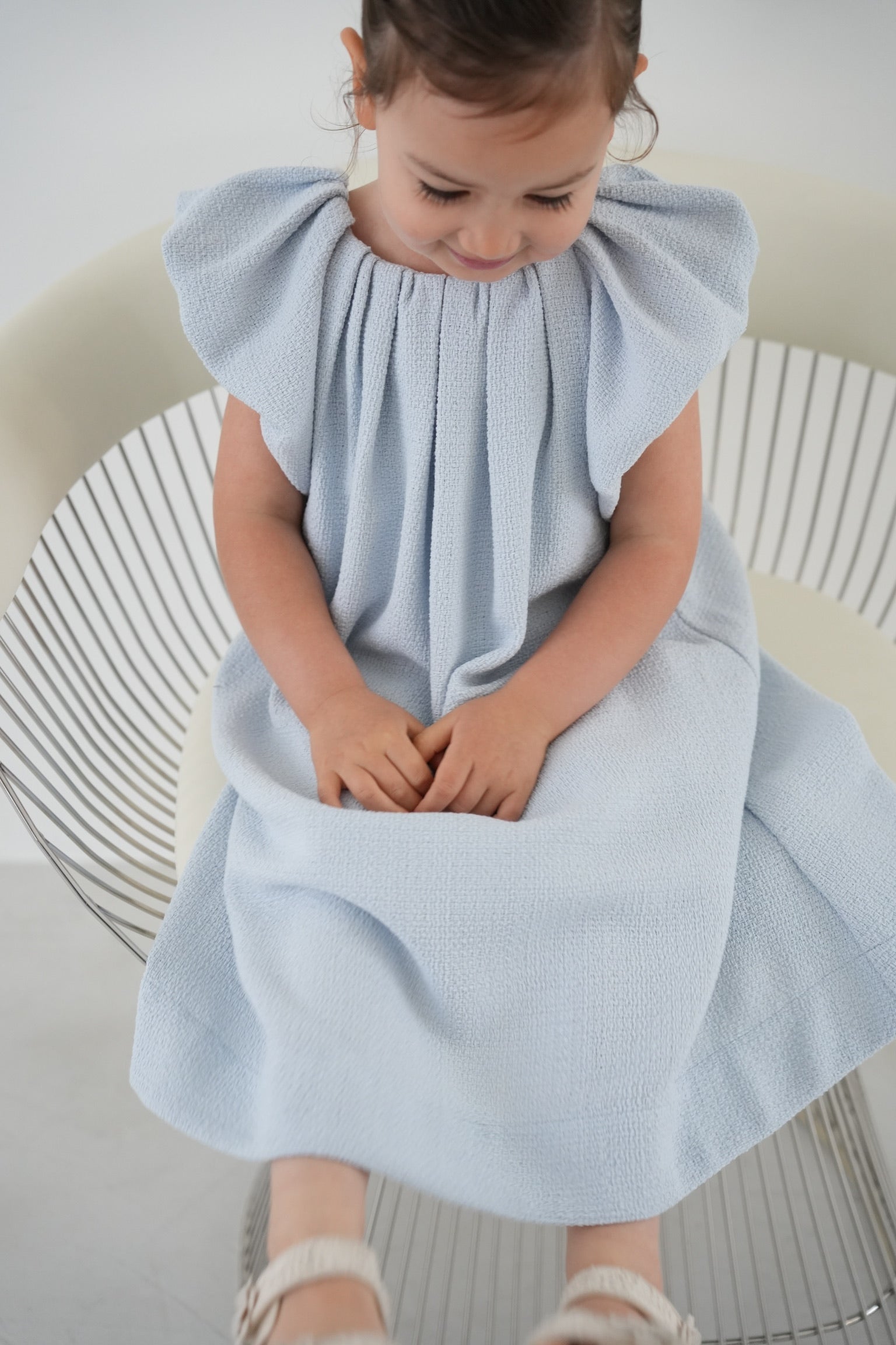 kids］drape one-piece – Acka online store