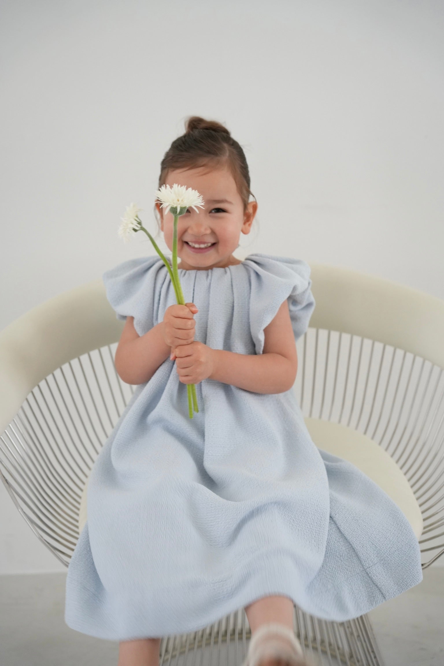kids］drape one-piece – Acka online store