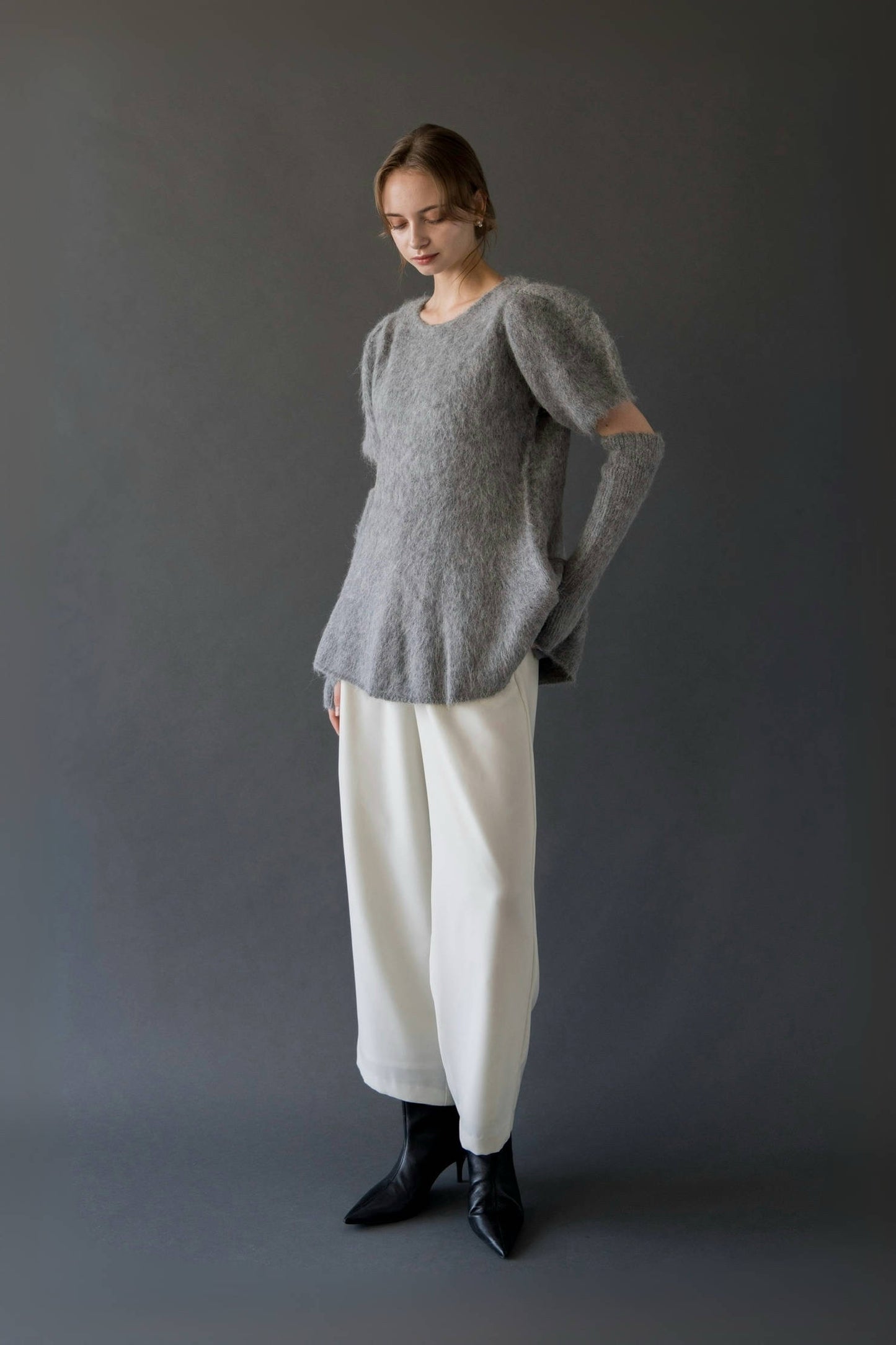 soft mohair knit